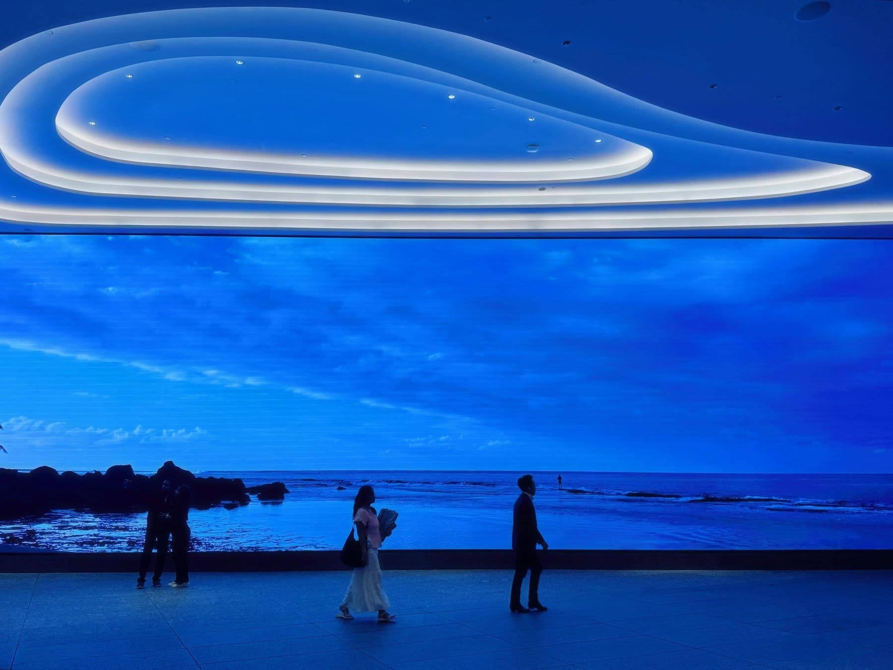 شاشة LED داخلية لقاعة عرض